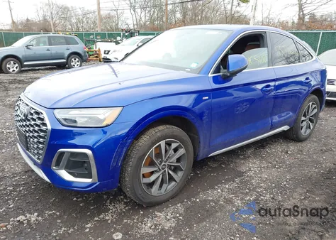 2021 Audi Q5 Sportback Premium Plus z USA, uszkodzony, nr VIN WA15AAFY8M2080156